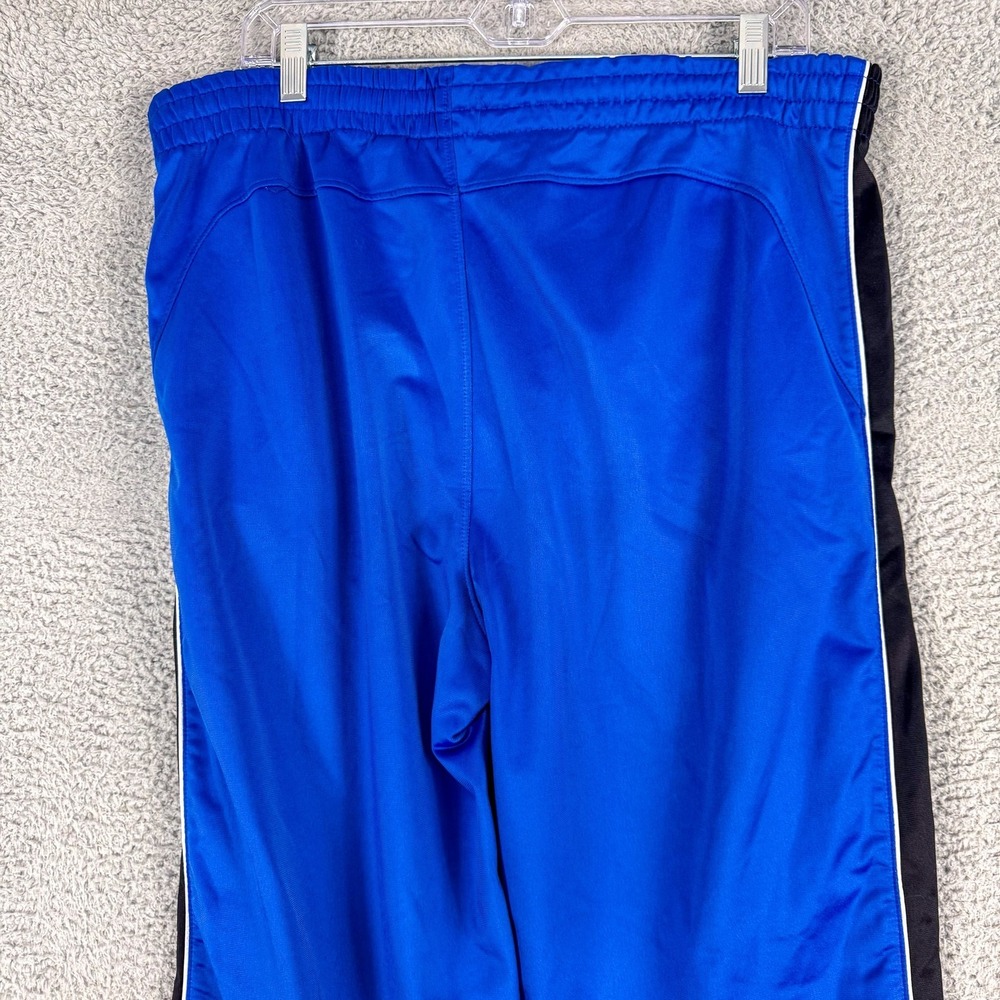 Manchester United Pants Mens Large Blue Soccer Football Track Pants Polyester - Picture 9 of 16